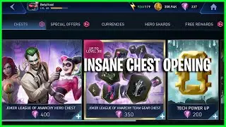 Injustice 2 Mobile | LOA Chest Opening | Insane Chest opening