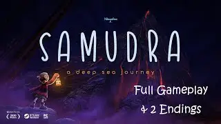 SAMUDRA - Full Gameplay & 2 Endings | 2D surreal adventure game | environmental awareness