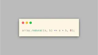 JavaScript ARRAY REDUCE FUNCTION 