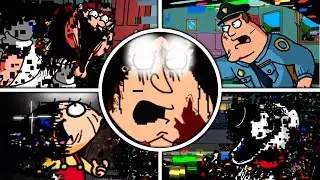 Pibby Family Guy ALL PHASES | Friday Night Funkin' Darkness Takeover | FNF Mods