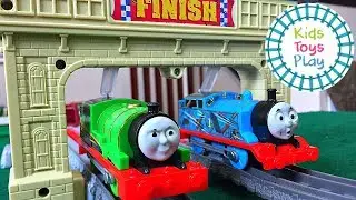 Thomas the Train Great Race Competition | Thomas and Friends Trackmaster Races