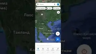 Лаос на карте