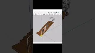 Sketchup Railing Design