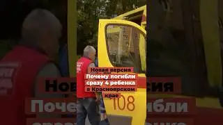 Новая версия. Почему погибли сразу 4 ребенка в Красноярском крае
