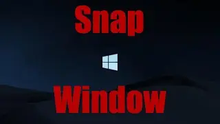 How To: Turn On and Off Window Snap in Windows