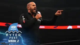 Claudio Castagnoli Vows to Become the NEW ROH Champion | AEW Rampage: Fyter Fest Wk 2, 7/22/22