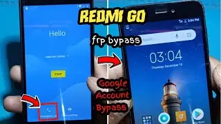 Xiaomi Redmi go frp unlock or google account bypass without pc, redmi go frp bypass, sonu technicals