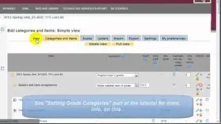 Configuring the gradebook in Moodle™ Software Platform