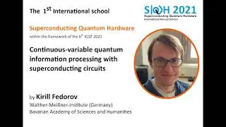 Continuous-variable quantum information processing with superconducting circuits