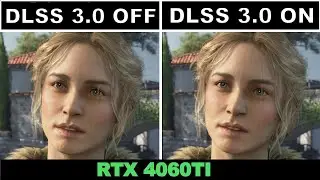 NVIDIA RTX 4060TI DLSS 3.0 Performance Test |