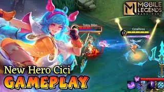 New Hero Fighter Cici Gameplay - Mobile Legends Bang Bang