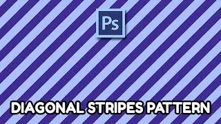 Cara Mudah Membuat Diagonal Stripes Pattern dengan Photoshop