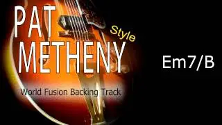 Guitar Bass Fusion Pat Metheny Style Backing Track 97 Bpm Highest Quality