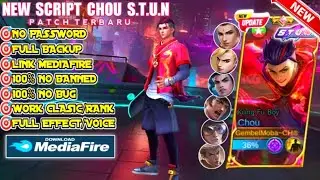 UPDATE - Script Skin Chou Stun No Password | Voice Indonesia English Japan | Script Chou Stun 2024