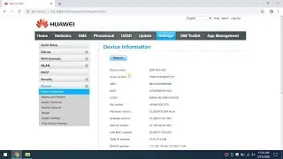 Change Huawei Modem / Pocket WiFi IMEI Permanent