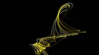 Elegant Light Streaks Green Screen HD Adobe After Effects