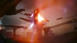President Myers Plane Crash Cutscene Cyberpunk 2077 Phantom Liberty Cutscene