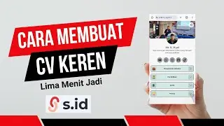 Cara Membuat CV Keren Pakai s.id