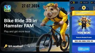 Hamster Kombat PlayGround New Game।। Hamster Kombat 4 keys Redeem Code