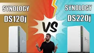 Synology DS220j vs DS120j NAS Comparison