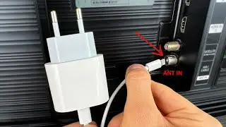 DIY TV Antenna from a Charger ⚡📺 - All Channels for Free!