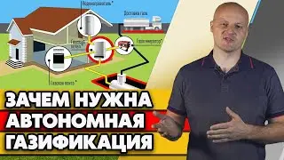 Плюсы автономной газификации | Как провести газ в дом?