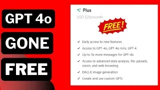 How To Use Chatgpt 4O For Free Unlimited | Yes Free !