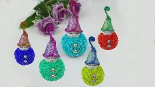 It's so Cute ☀️ Superb Doll Making Idea with Yarn - You will Love It- DIY Woolen Craft