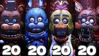 Fnaf Plus 20/20/20/20 Mode IS INSANE