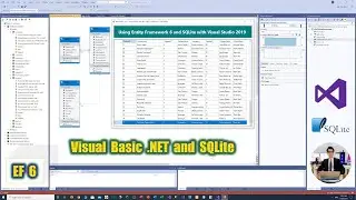 Visual Studio 2019 Visual Basic .NET and SQLite Database using Entity Framework 6