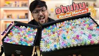 Best markers for ANIME & MANGA 🥷 ! Ohuhu Markers Explained |Student Yard 🎨