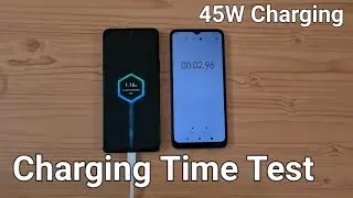 Infinix Note 30 5G Charging Time Test | 45W charging