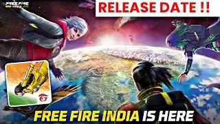 FREE FIRE INDIA Official Release Date 😍 || Free Fire India Launch Date