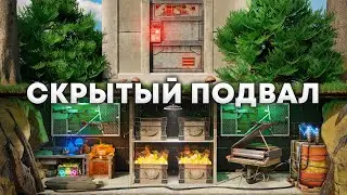 МОЙ СКРЫТЫЙ ПОДВАЛ ЗАСТАВИЛ РЕЙДЕРОВ СОЙТИ С УМА в Раст/Rust ft.@Glutton300