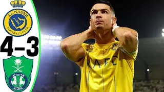 RONALDO DOUBLE | Al Nassr vs Al Ahli 4-3 - All Goals and Highlights 2023