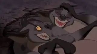 The Lion King - Mufasa Attacks Hyenas