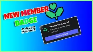 Custom Badges For New Server Members Discord | new member badge discord