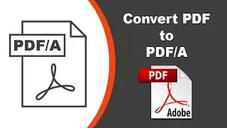 How to convert a PDF to a PDF/A using Adobe Acrobat Pro DC