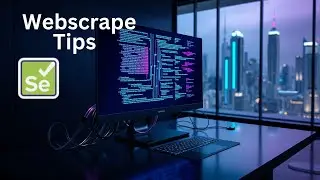 TIPS TO IMPROVE YOUR WEBSCRAPING GOALS  | SELENIUM Part 01