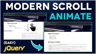 Scroll Animation in HTML CSS & jQuery | Waypoints & Animate.CSS Tutorial