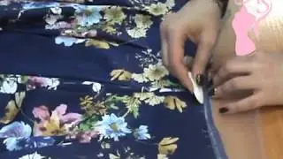 Юбка в крупную складку. Совместный пошив. Урок 4