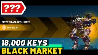 16,000 Black Market Keys and Superchest Opening in War Robots