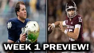 MattBeGreat’s Prediction for #7 Notre Dame vs #20 Texas A&M + more (week 1 preview)