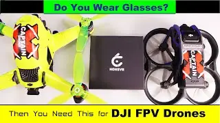 Fly DJI FPV Drones without Glasses - HONSVR Prescription Lenses