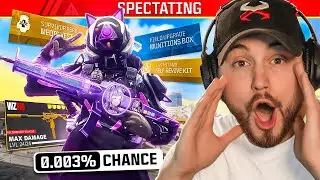 Spectating Warzone's #1 Luckiest Solos Player
