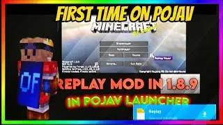 How to install Replay mod in 1.8.9 in  pojav launcher || MINECRAFT RK || NO CLIPBAIT