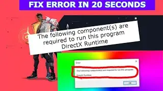 VALORANT DIRECTX RUNTIME ERROR FIX EASILY