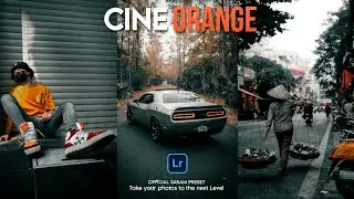 Cine & Orange Tone - Lightroom Mobile Presets | Cine Preset | Orange Preset