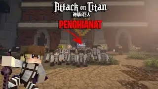 Ternyata @PakGM PENGHIANAT DI SURVEY CORPS | Attack on Titan Minecraft