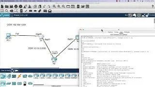 CCNA lab - Static routing